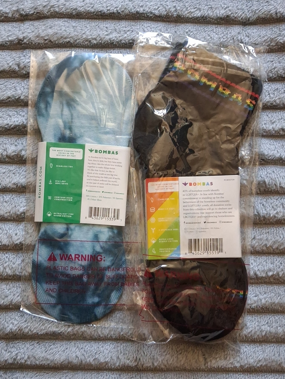 2 Bombas L Socks Bundle - Picture 3 of 3